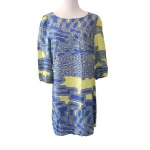 Pink Owl 3/4 sleeve dress size M (Z2)